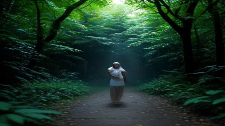 Mulher grávida relaxada praticando meditação consciente para o bem-estar do bebê